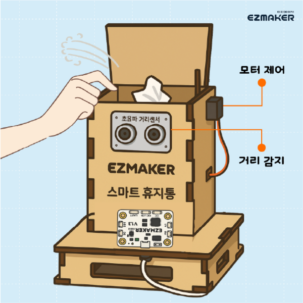 W2 스마트 휴지통 만들기