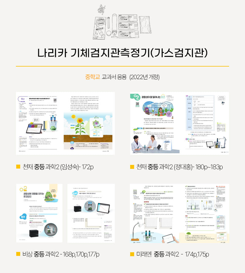 NaRiKa(나리카) 기체검지관측정기(가스검지관) 상세내용 이미지