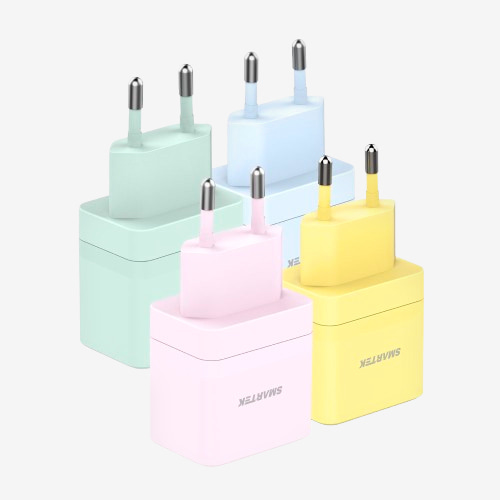 [SMARTEK] 25W PD 고속 파스텔 컬러 충전기