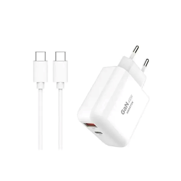 [SMARTEK] 45W 2포트 초고속 GAN 충전기