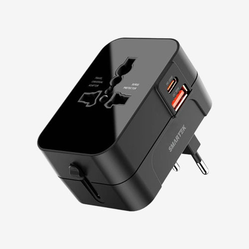 [SMARTEK] PD 20W 고속충전 여행용 멀티 어댑터