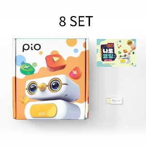 삐오 로봇+워크북 1권+미니동글 플러스 8세트